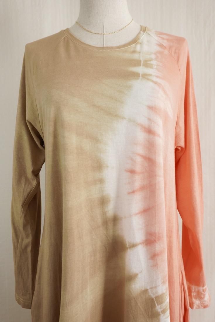 Cotton Long Sleeve OP  Hazelnuts x Sunsettime