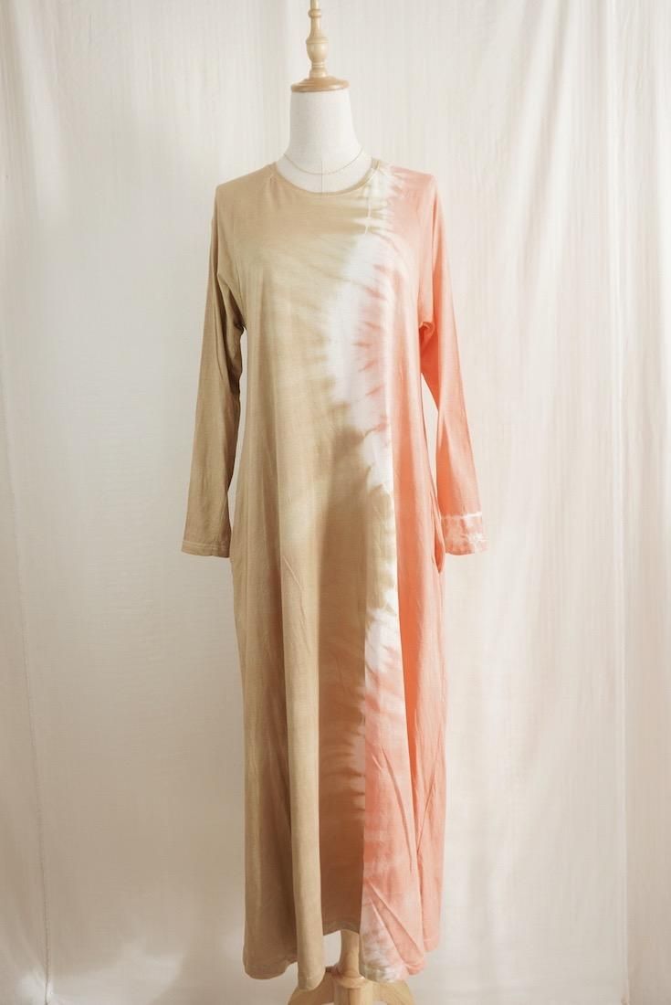 Cotton Long Sleeve OP  Hazelnuts x Sunsettime