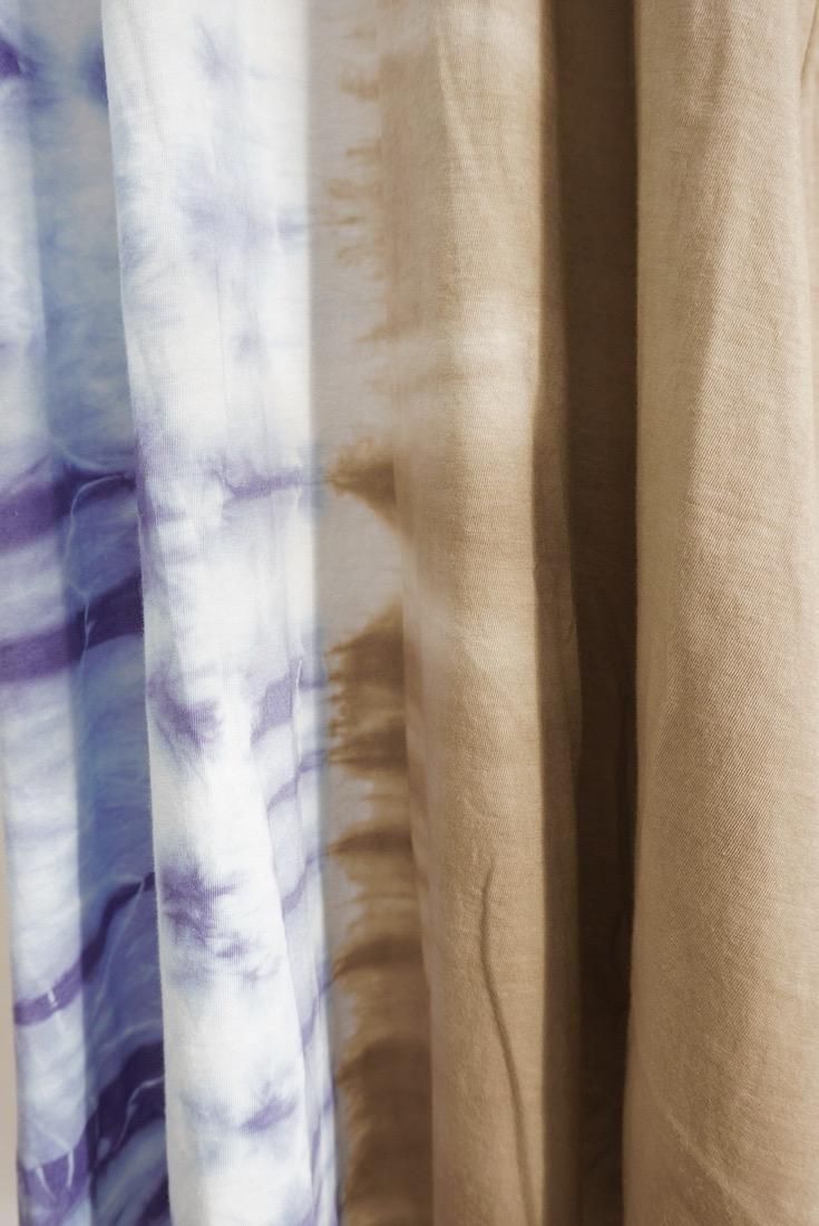 Cotton Long Sleeve OP  Dark chocolate x Lavender