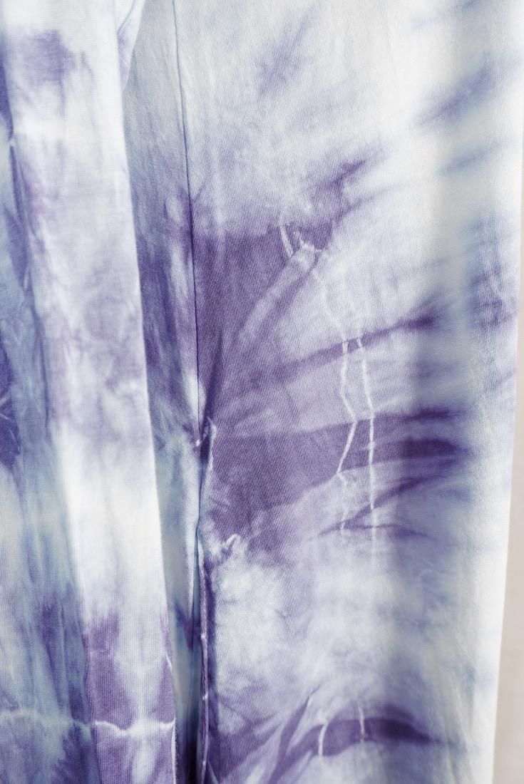 Cotton Long Sleeve OP  Dark chocolate x Lavender