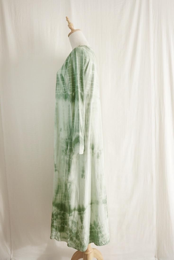 Cotton Long Sleeve OP  Junglegreen x Pistachio