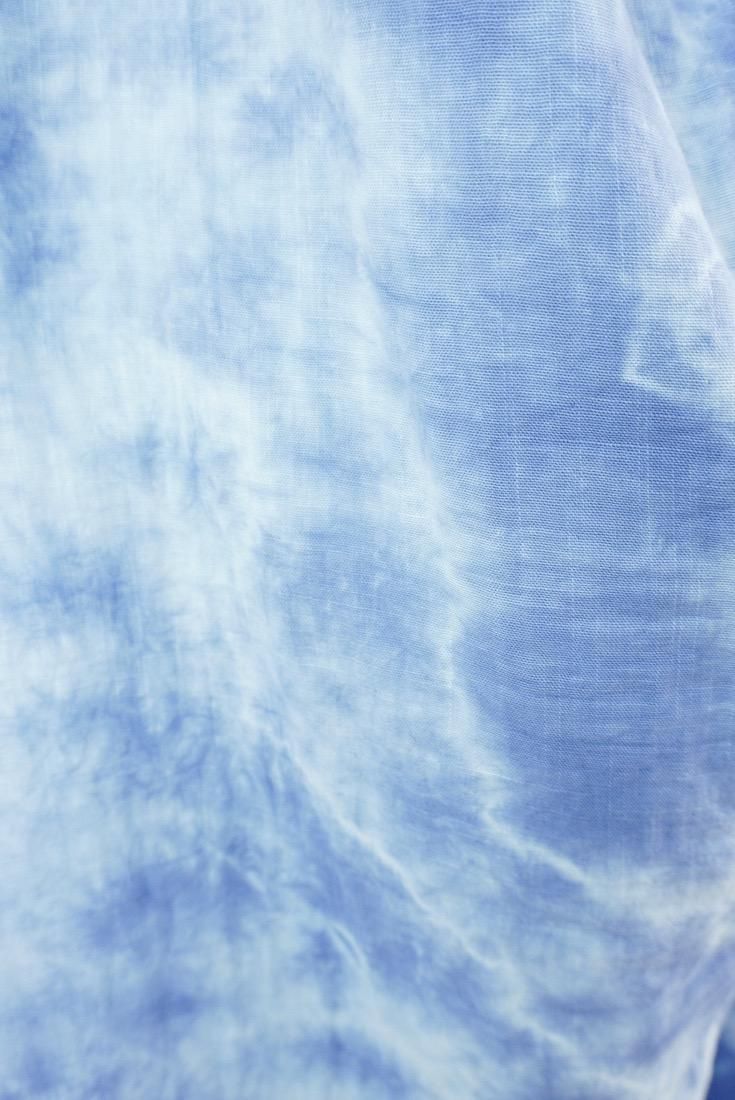 W-gauze  Relax Dress Deep Blue