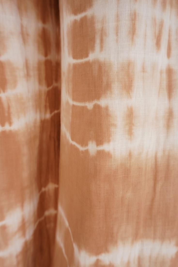 W gauze Relax Pants Terracotta