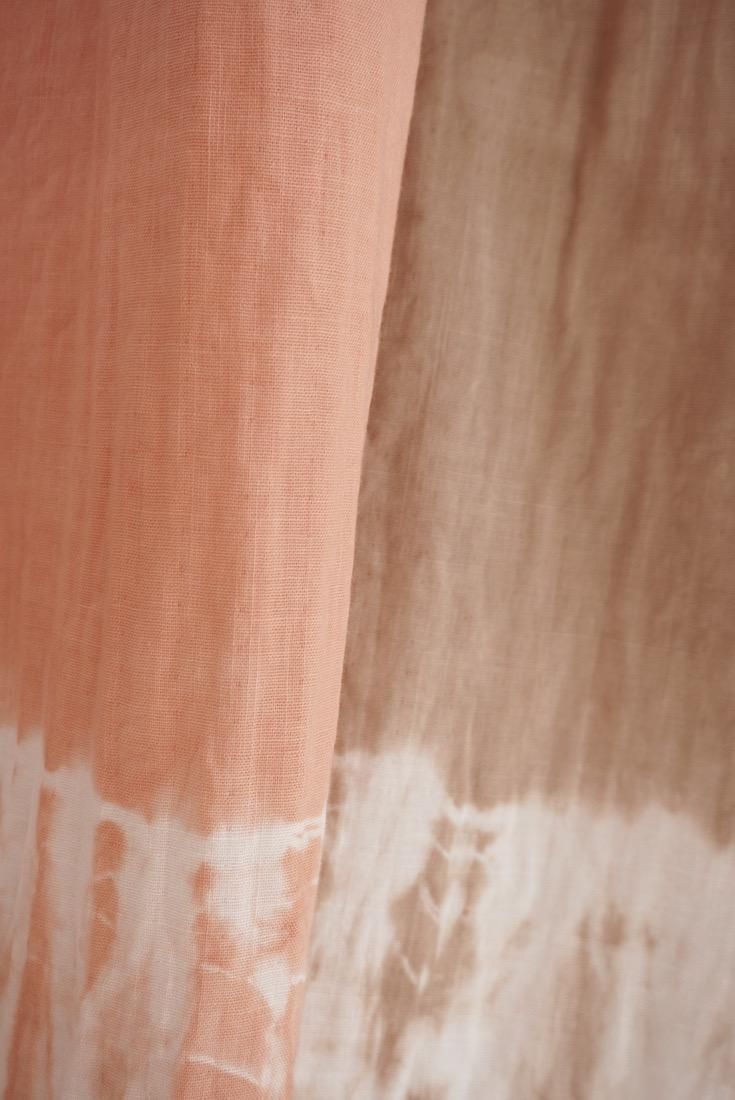 W gauze Relax Pants Guava x Brownsugar