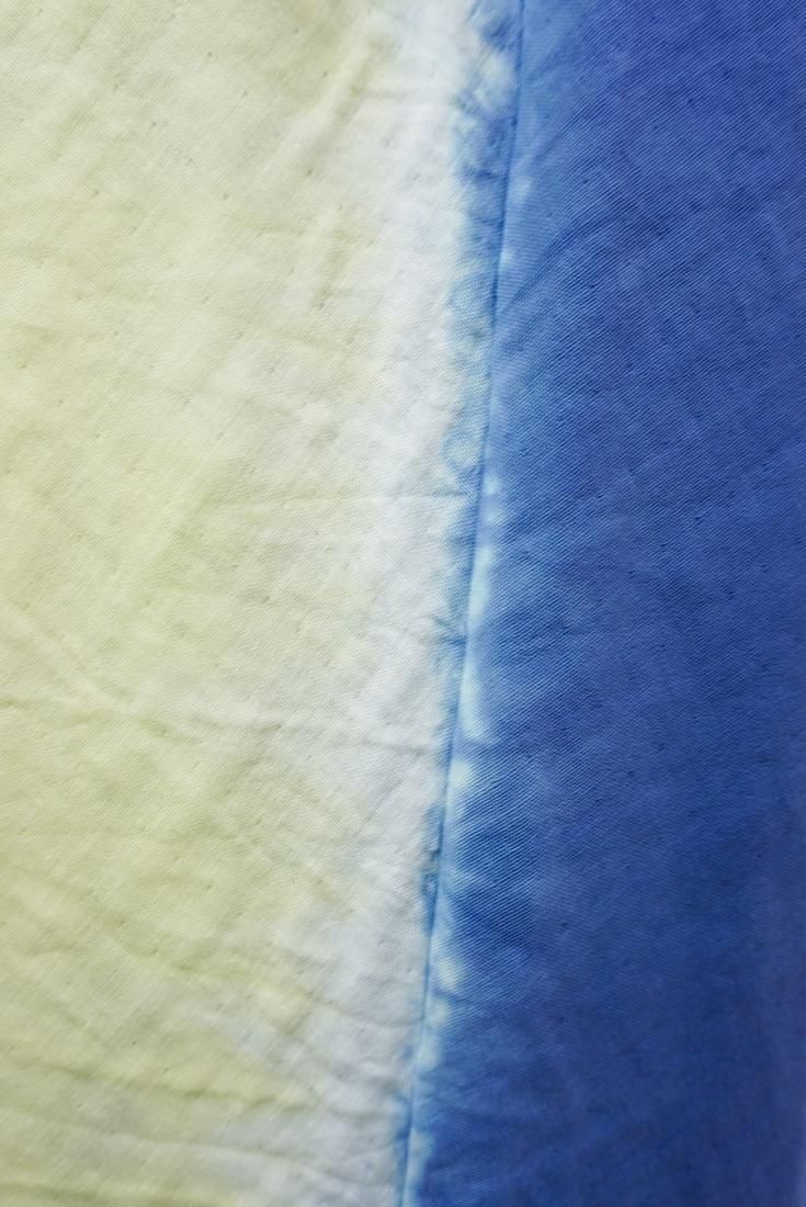 W-gauze Wrap long skirt