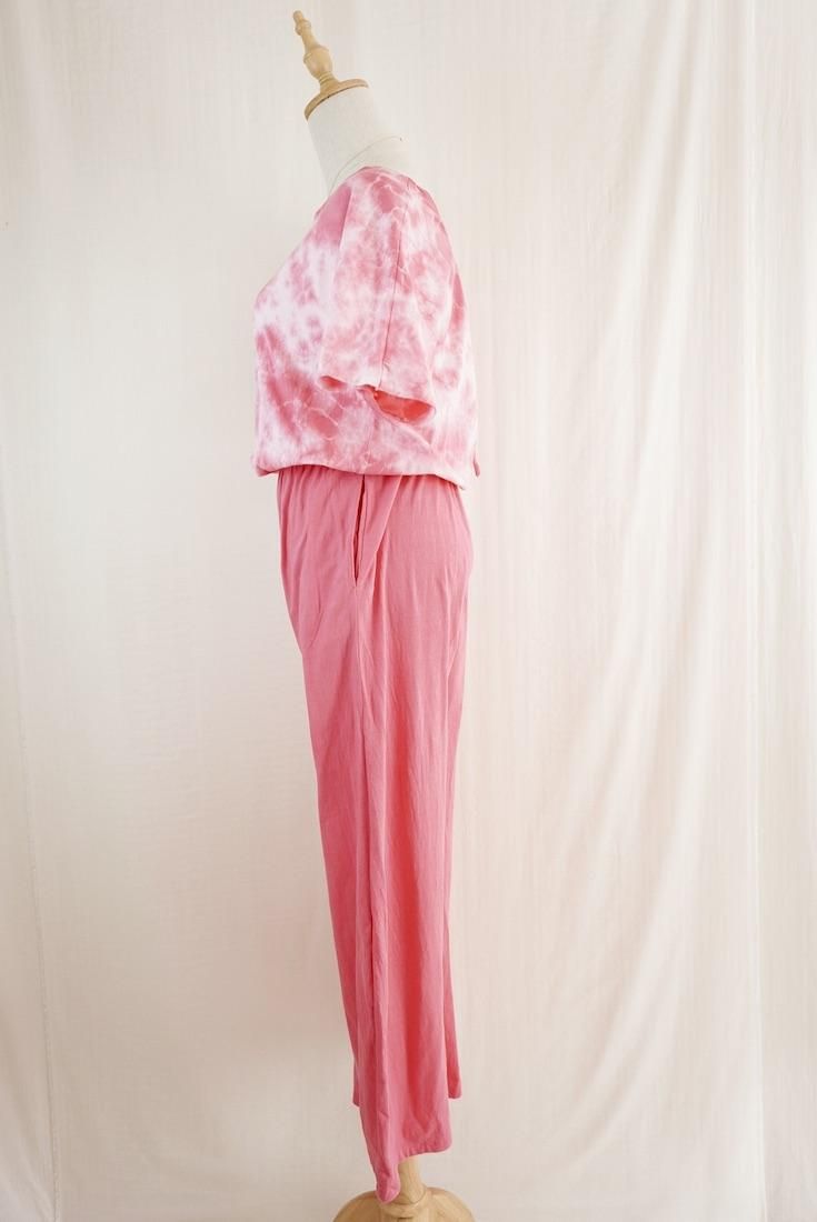 Cotton Tee in long pants Pink!Pink!Pink!