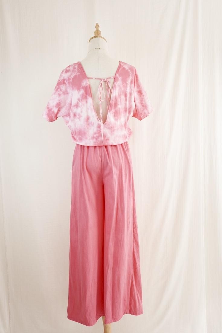 Cotton Tee in long pants Pink!Pink!Pink!