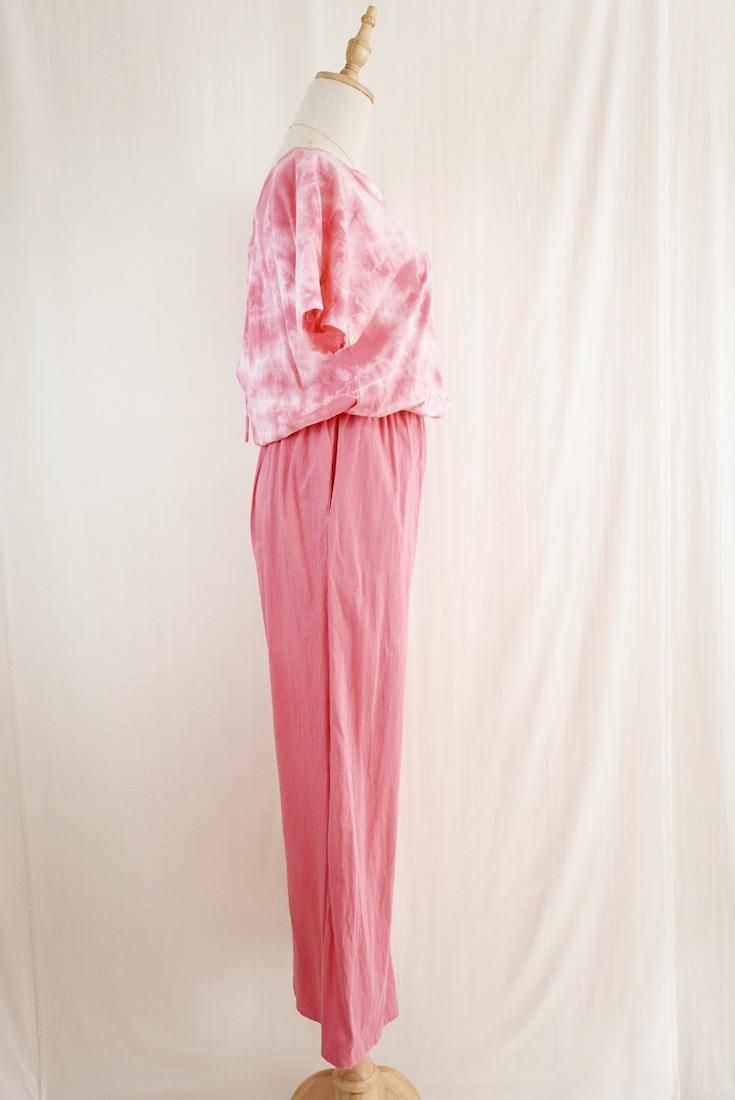 Cotton Tee in long pants Pink!Pink!Pink!