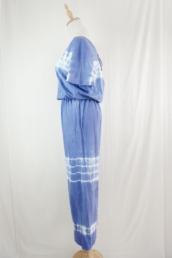 Cotton Tee in long pants DeepBlue