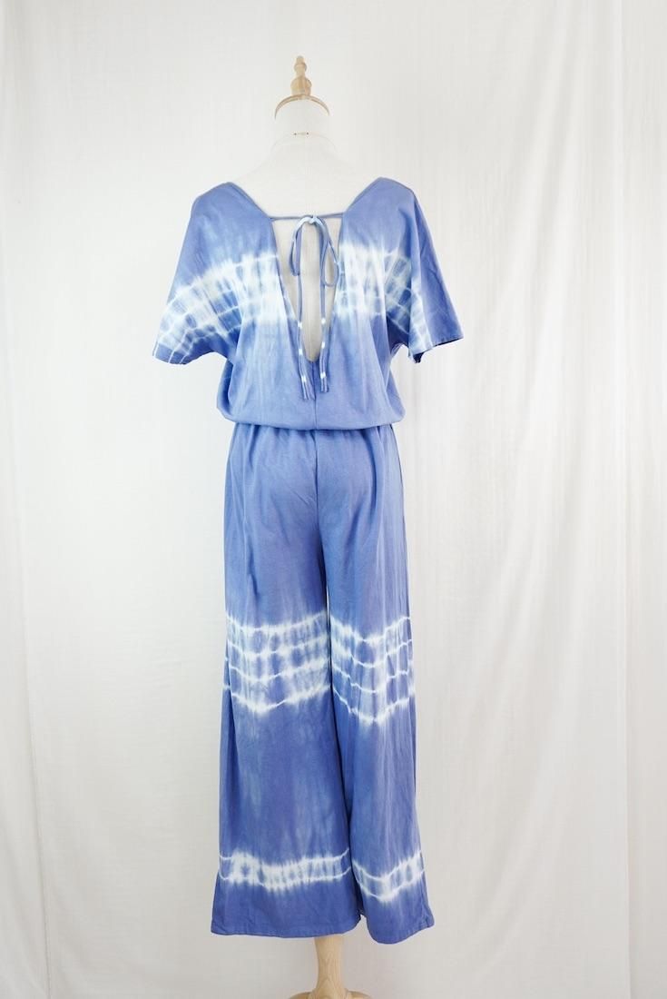Cotton Tee in long pants DeepBlue