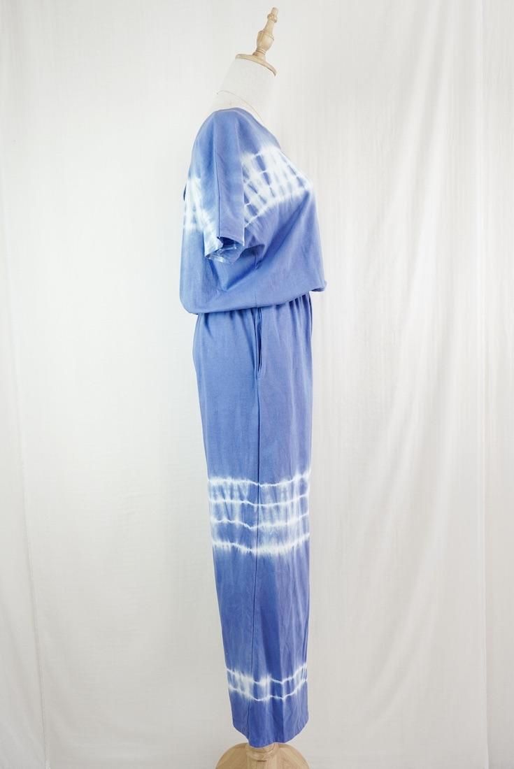 Cotton Tee in long pants DeepBlue