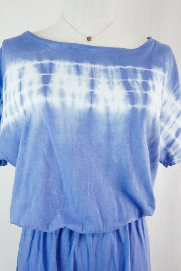 Cotton Tee in long pants DeepBlue