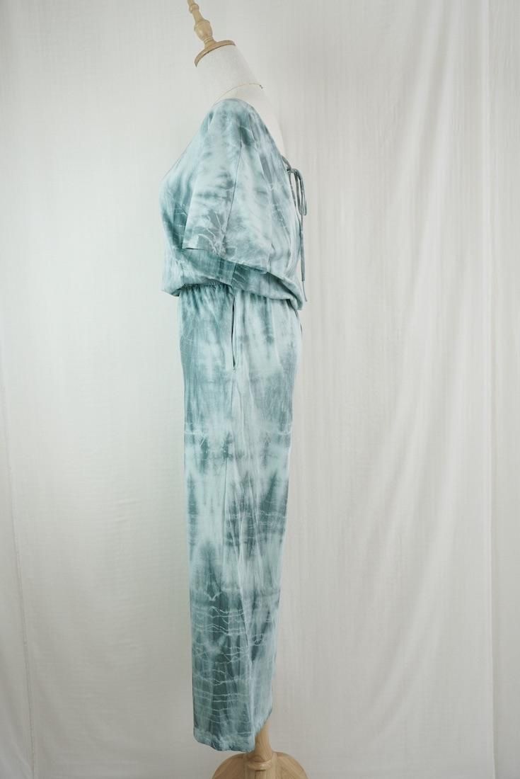 Cotton Tee in long pants Sage x Ivy