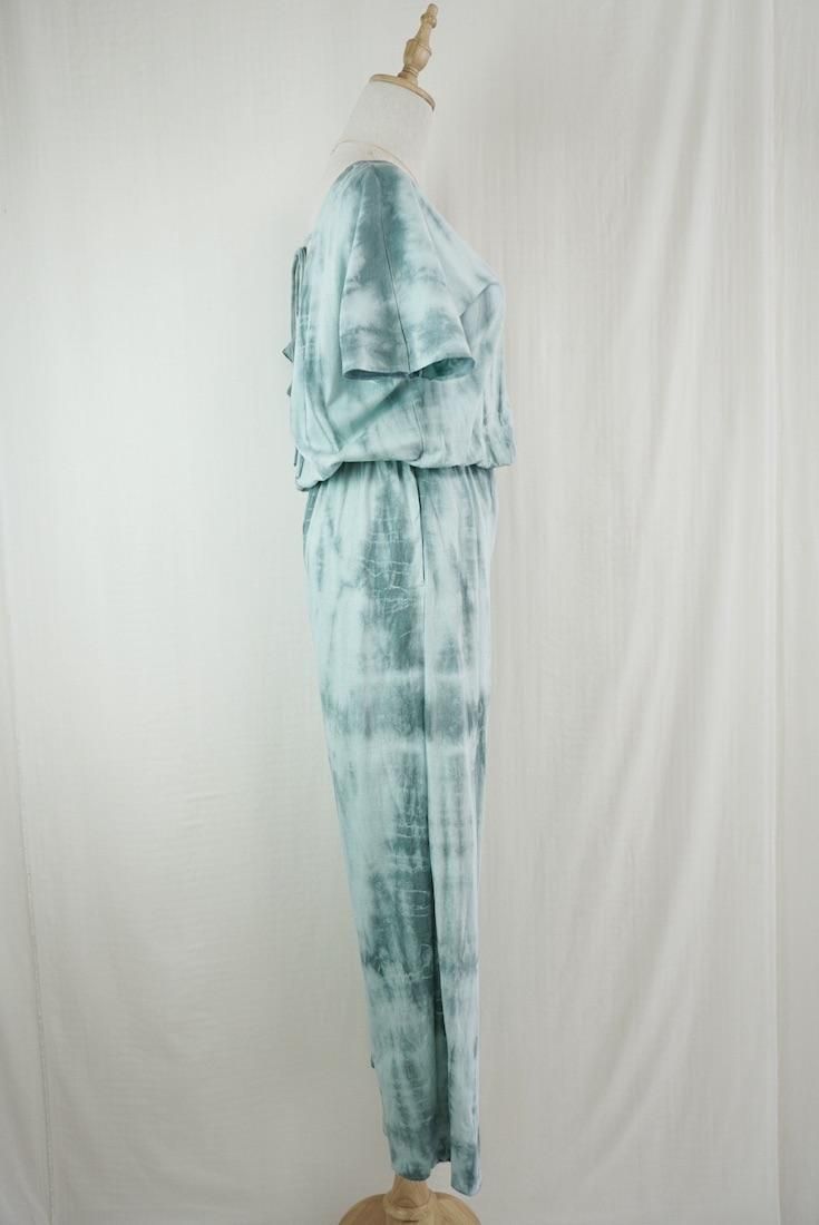 Cotton Tee in long pants Sage x Ivy