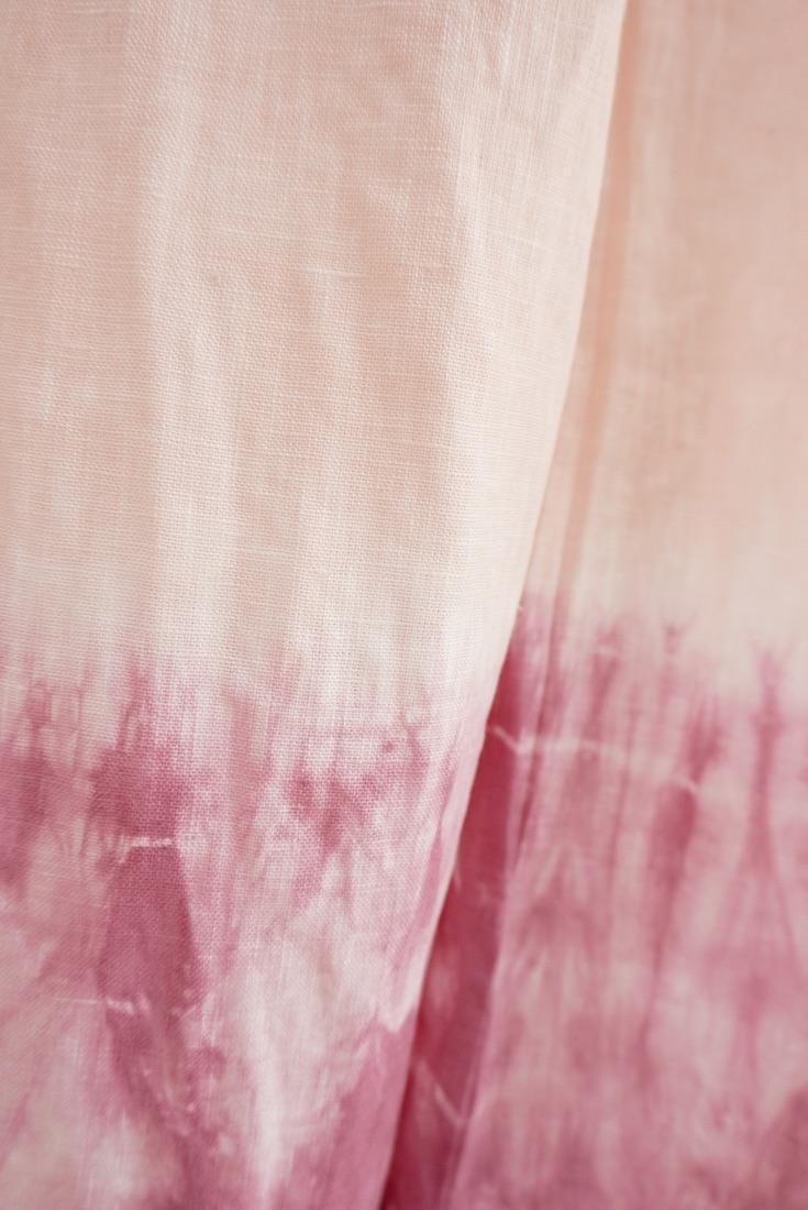 Japan Linen Relax Pants Pinkbeige x Peony