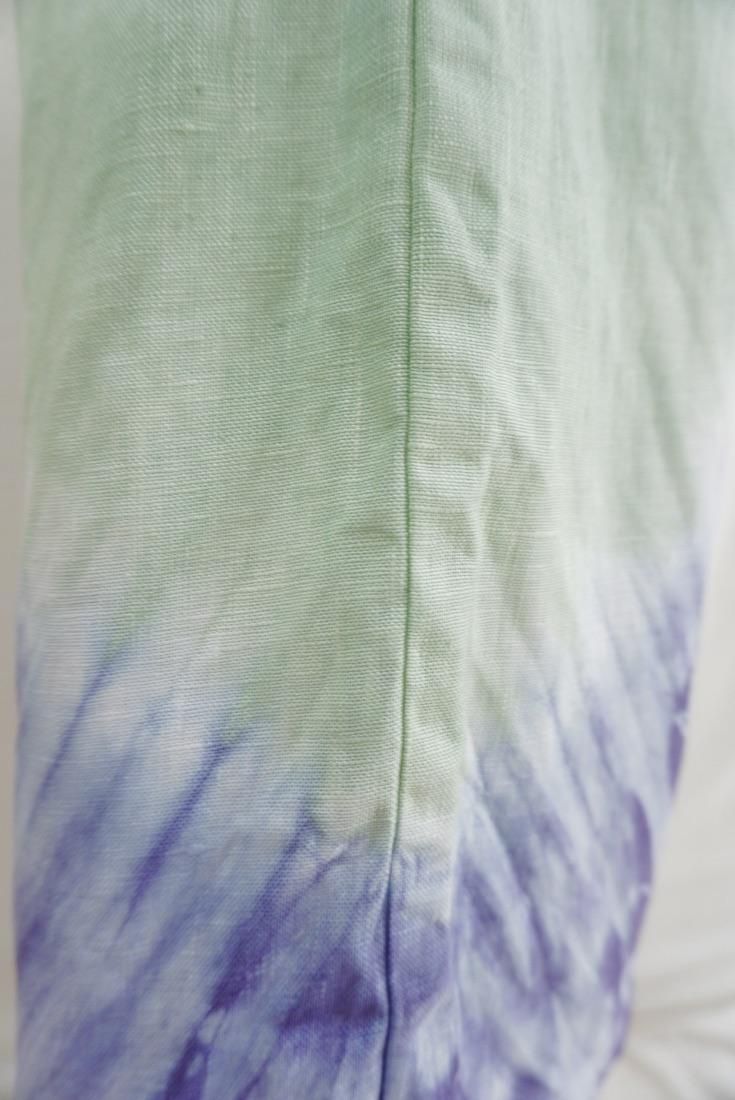 Japan Linen Relax Pants Pistachio x Lavender