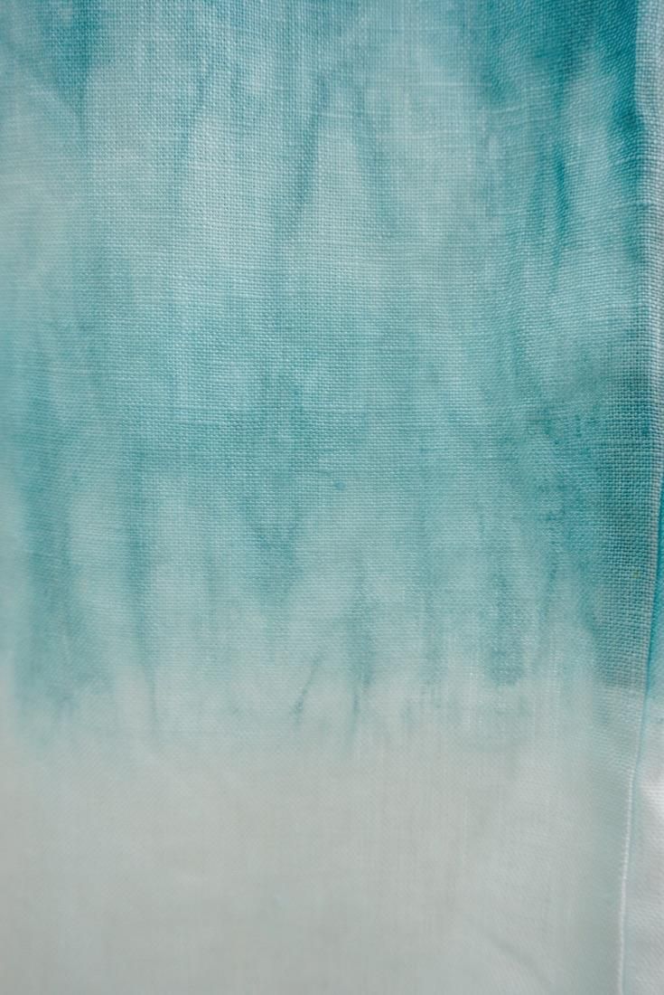 Japan Linen Relax Pants Under the sea x Sky 