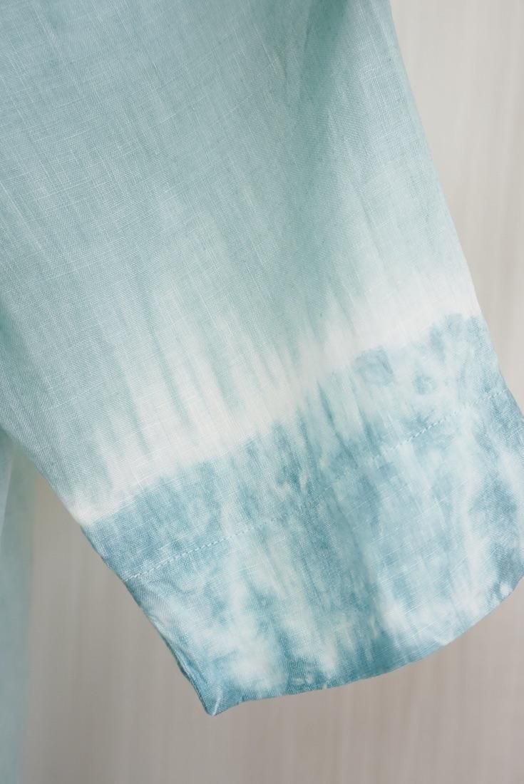 French Linen Middle sleeve top