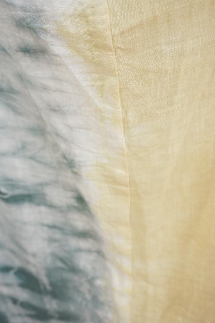 French Linen Relax Dress Custard x Ivy