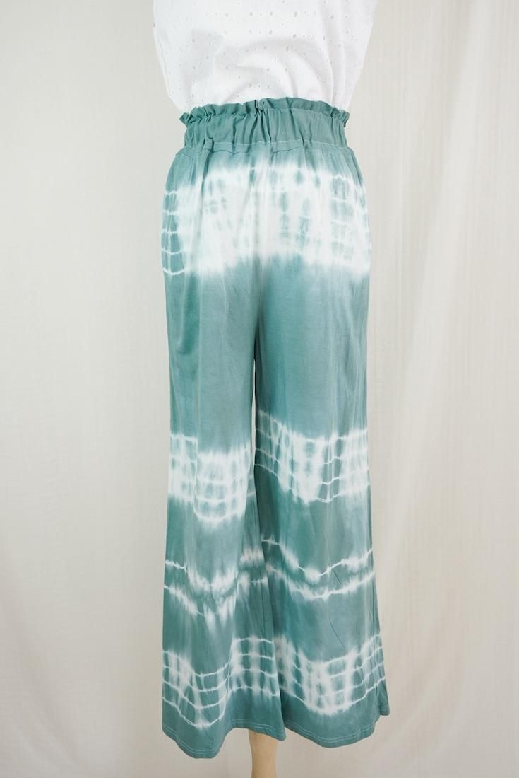Cotton Relax Pants  Deepgreen 