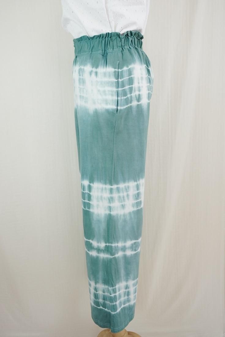Cotton Relax Pants  Deepgreen 