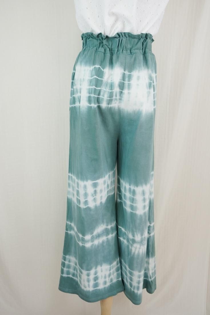 Cotton Relax Pants  Deepgreen 