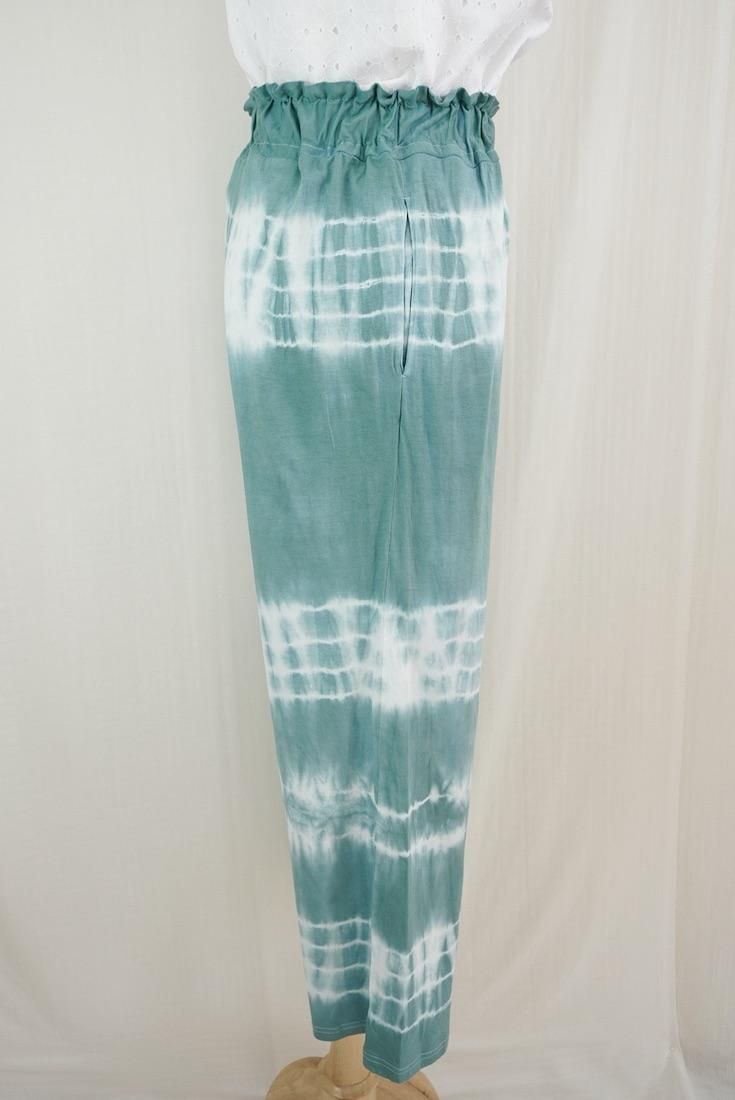 Cotton Relax Pants  Deepgreen 
