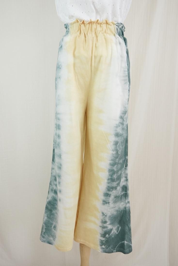 Cotton Relax Pants  Custard x Ivy 