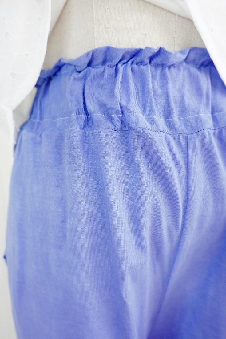 Cotton Relax Pants  Horizon x Emerald 