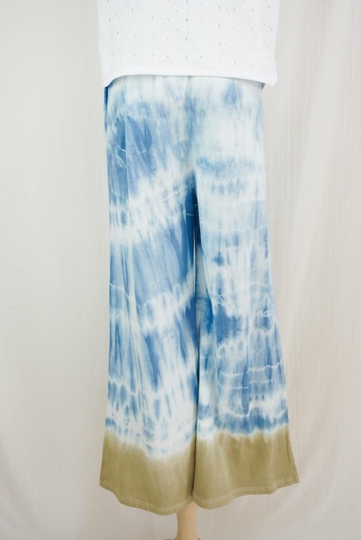 Cotton Relax Pants  Bluejeans x Khaki 