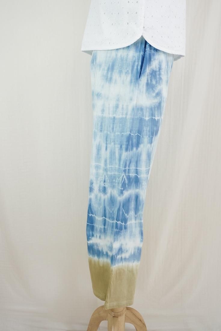 Cotton Relax Pants  Bluejeans x Khaki 