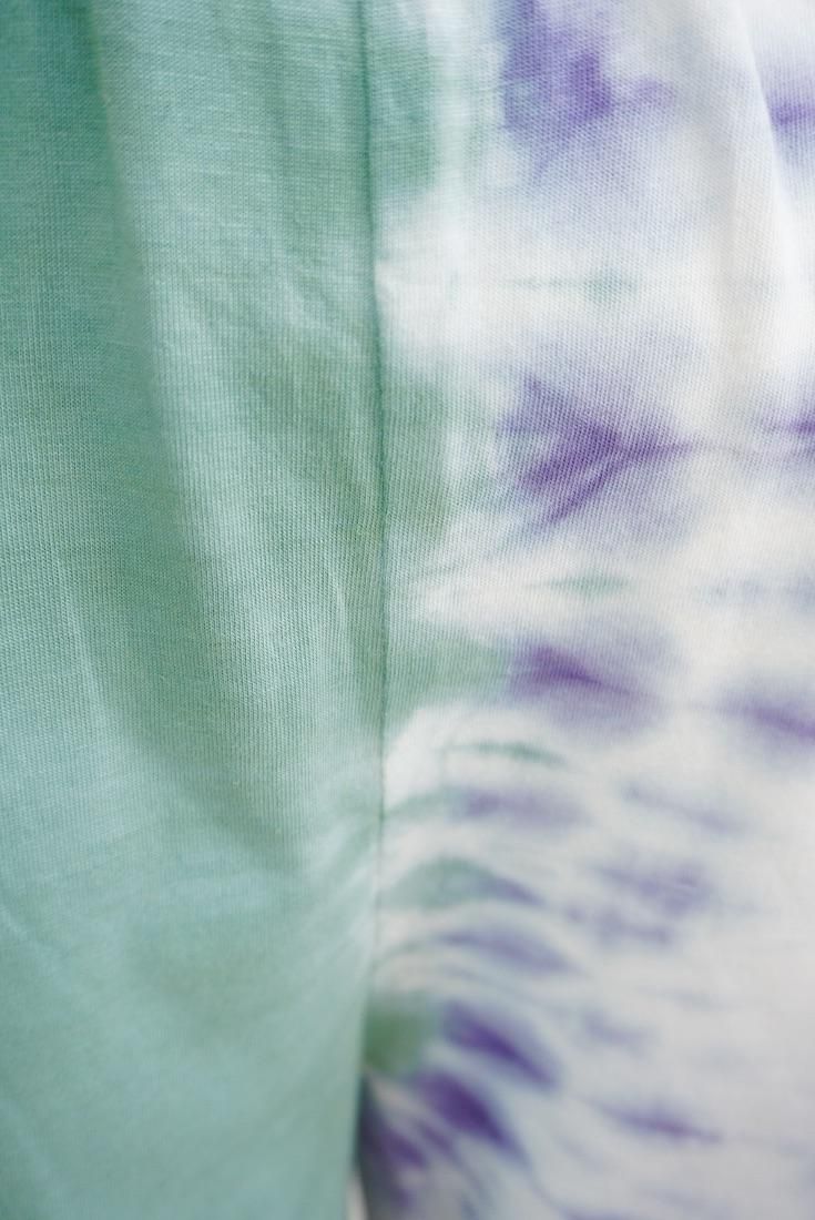 Cotton Relax Pants  Leaf x Lavender