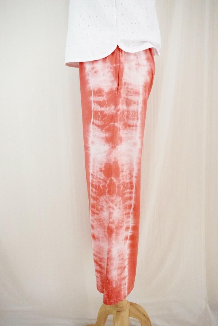 Cotton Relax Pants “ Hibiscus”