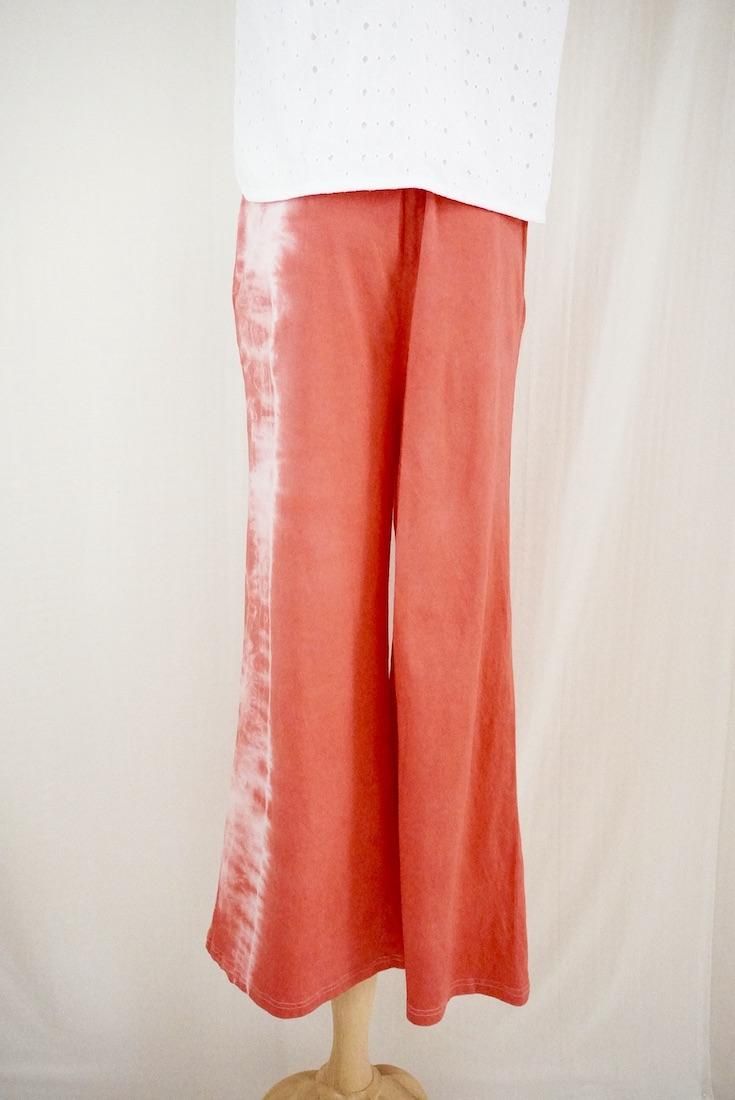 Cotton Relax Pants “ Hibiscus”