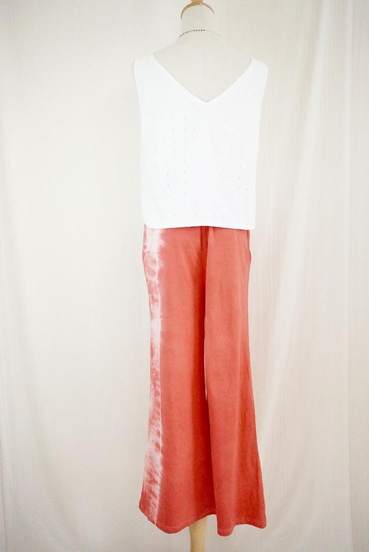 Cotton Relax Pants “ Hibiscus”