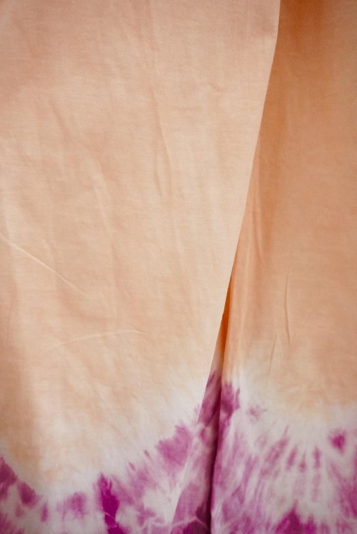 Cotton Relax Pants  Apricot x Peony