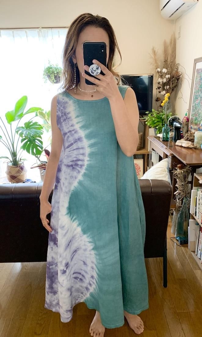 French Linen 2way op Deegreen x Lavender