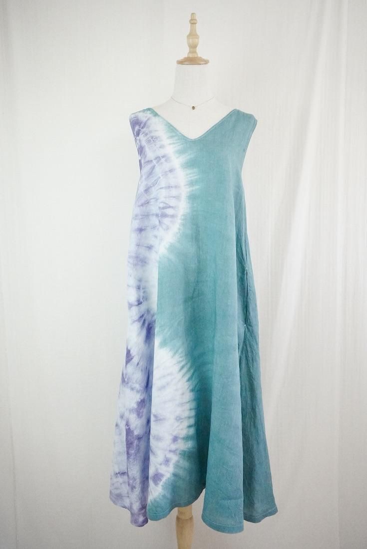 French Linen 2way op Deegreen x Lavender