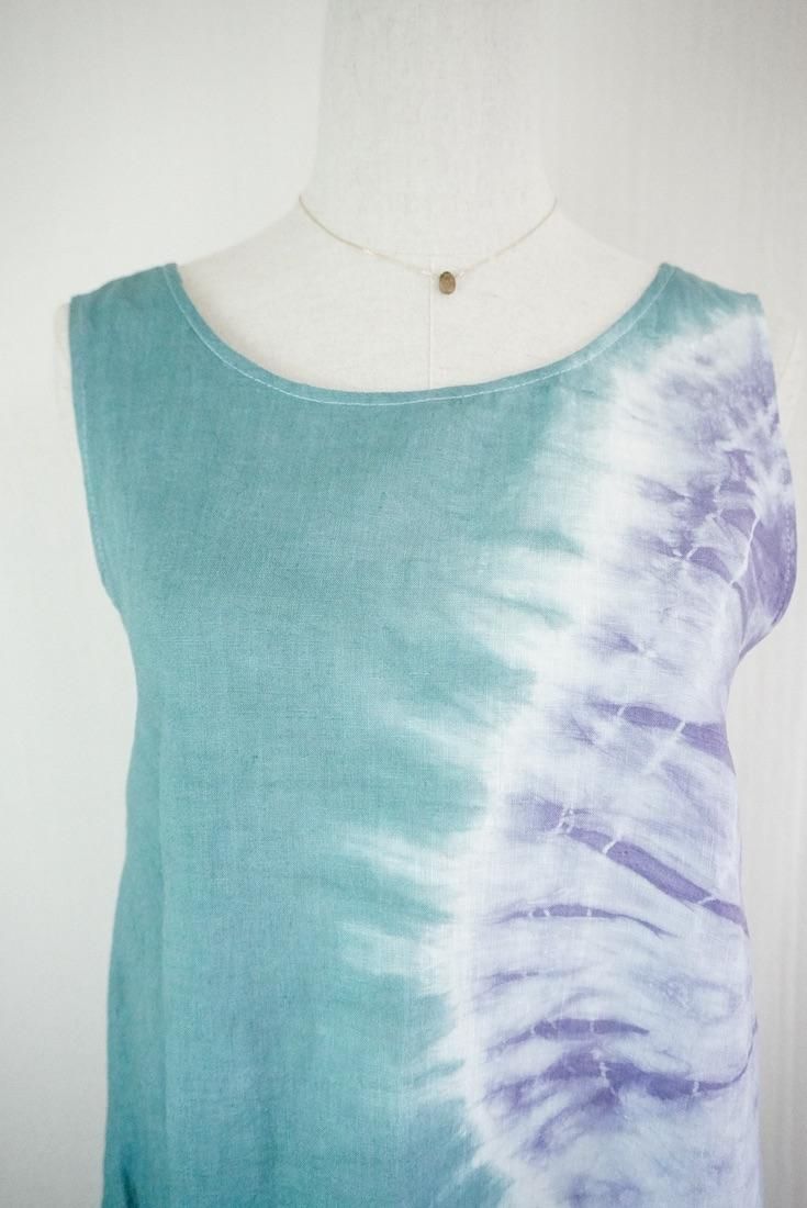 French Linen 2way op Deegreen x Lavender