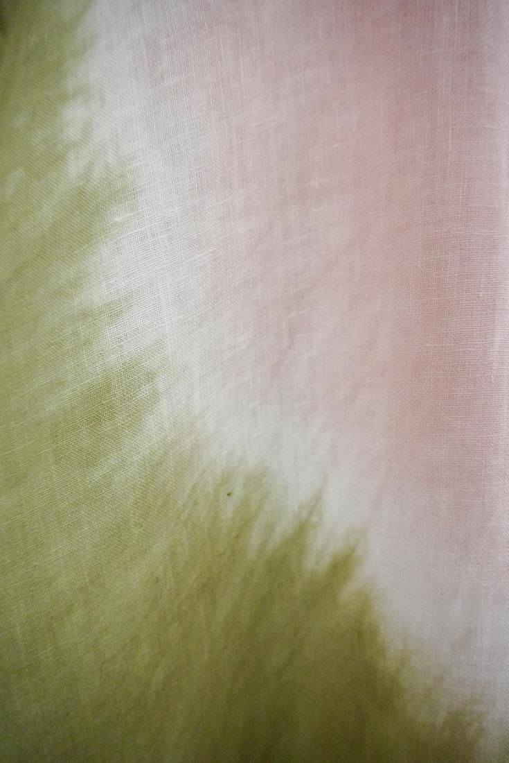 French Linen 2way op Khaki x Pinkeige