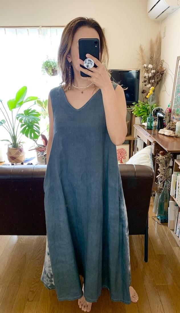 French Linen 2way op Moonlight sea