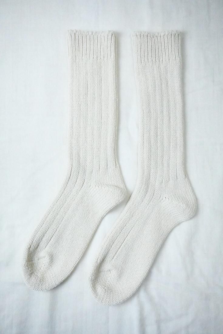 Organic Cotton Low gauge socks   Natural 