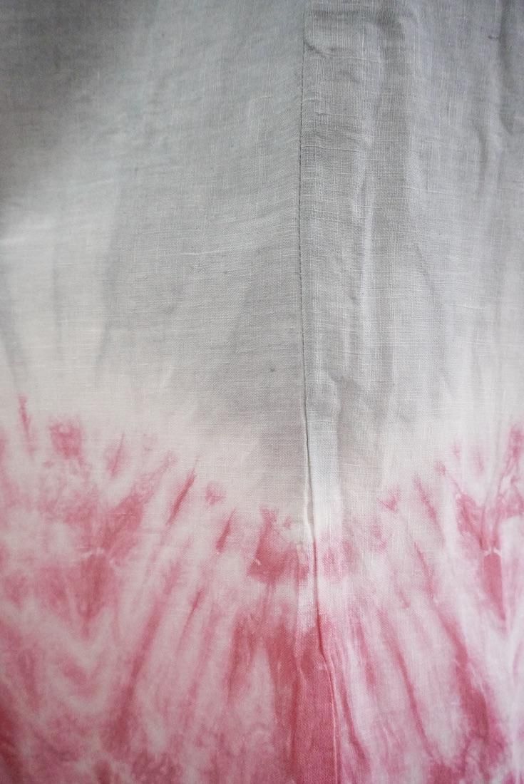 Frenh Linen Relax Pants Lightgray x Pink!Pink!Pink!
