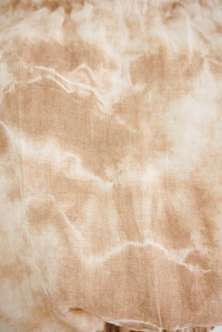 French Linen Short Bare top Dark chocolate