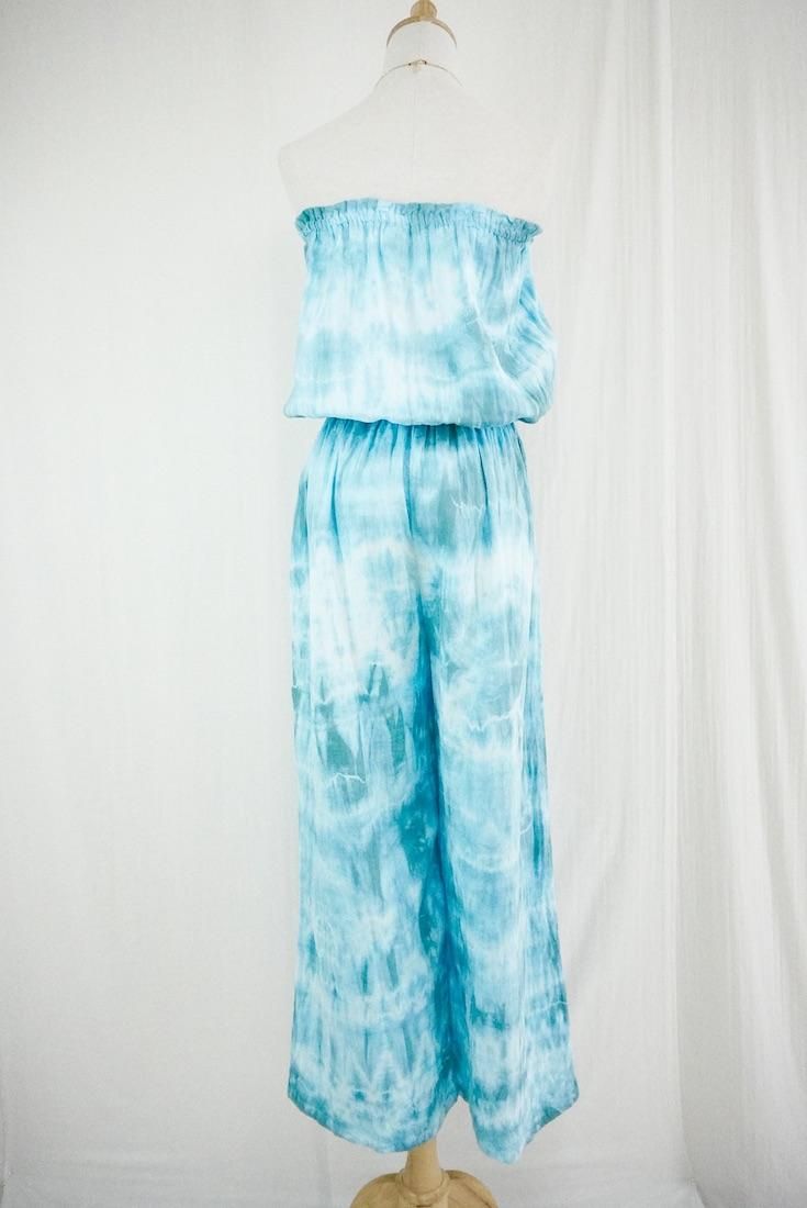 W-gauze Bare top all in one Under the sea