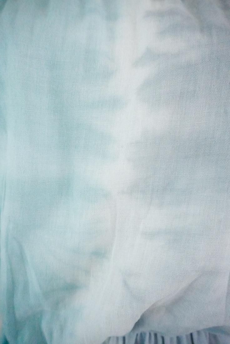 W-gauze Bare top all in one Lightgray x Sage