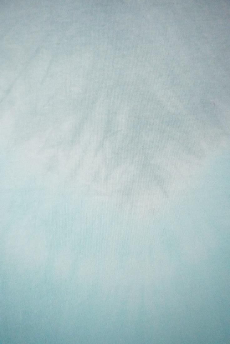 Cotton stole  Turquoise x Lightgray 
