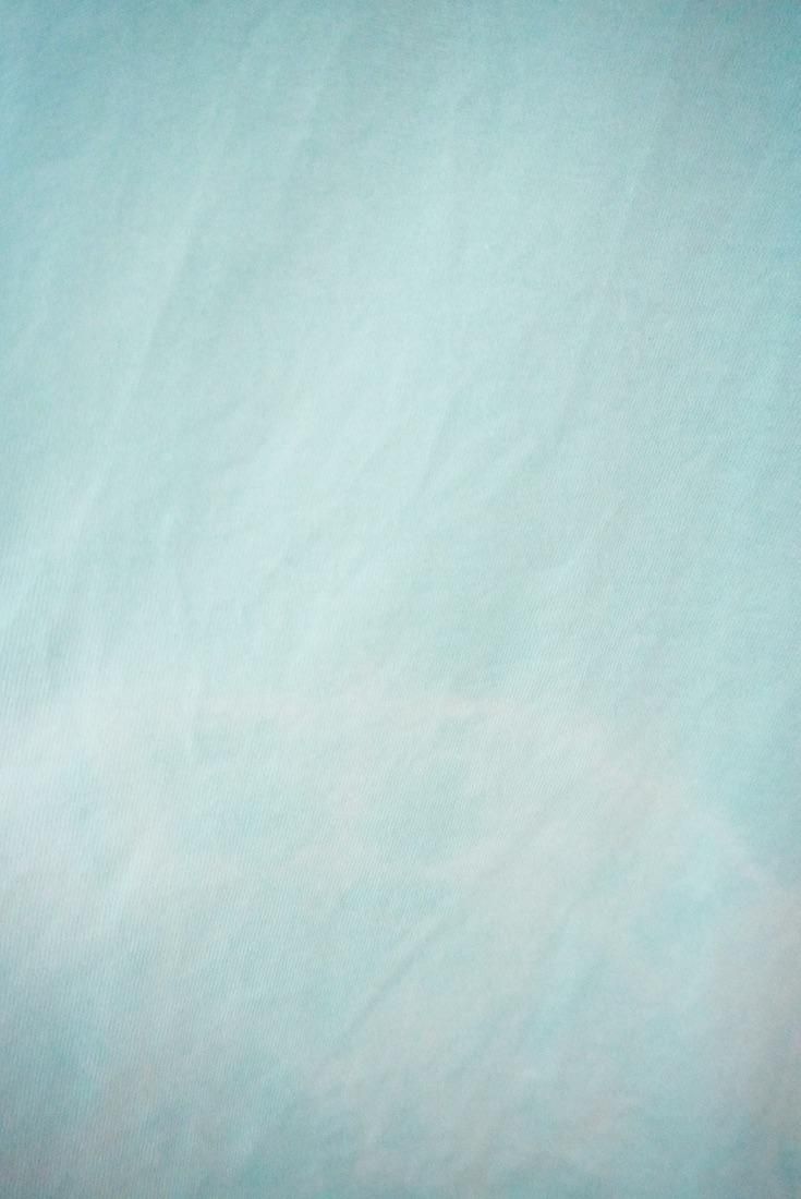 Cotton stole  Turquoise x Lightgray 