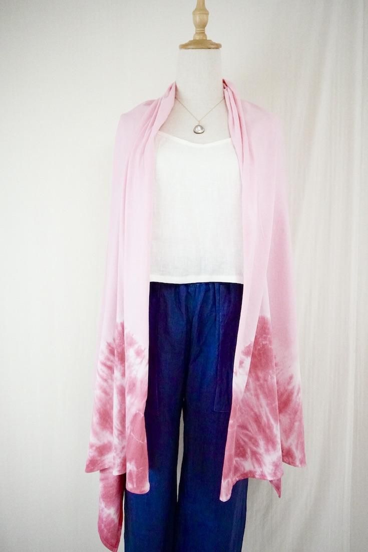 Cotton stole Cherryblossom x Pink!Pink!Pink! 