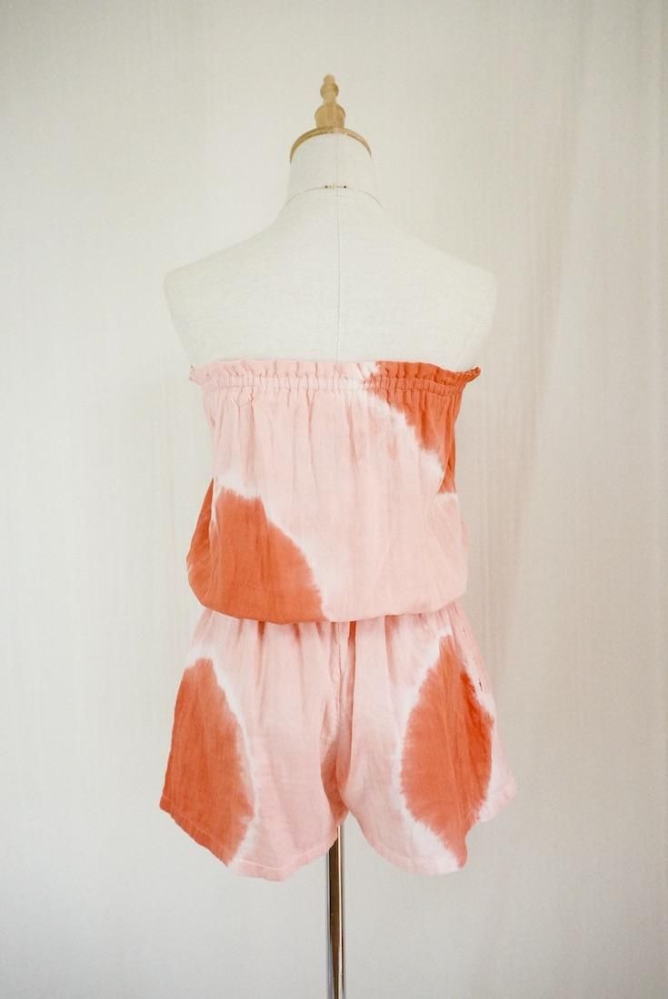 W-gauze Bare in one  Beni x Salmon